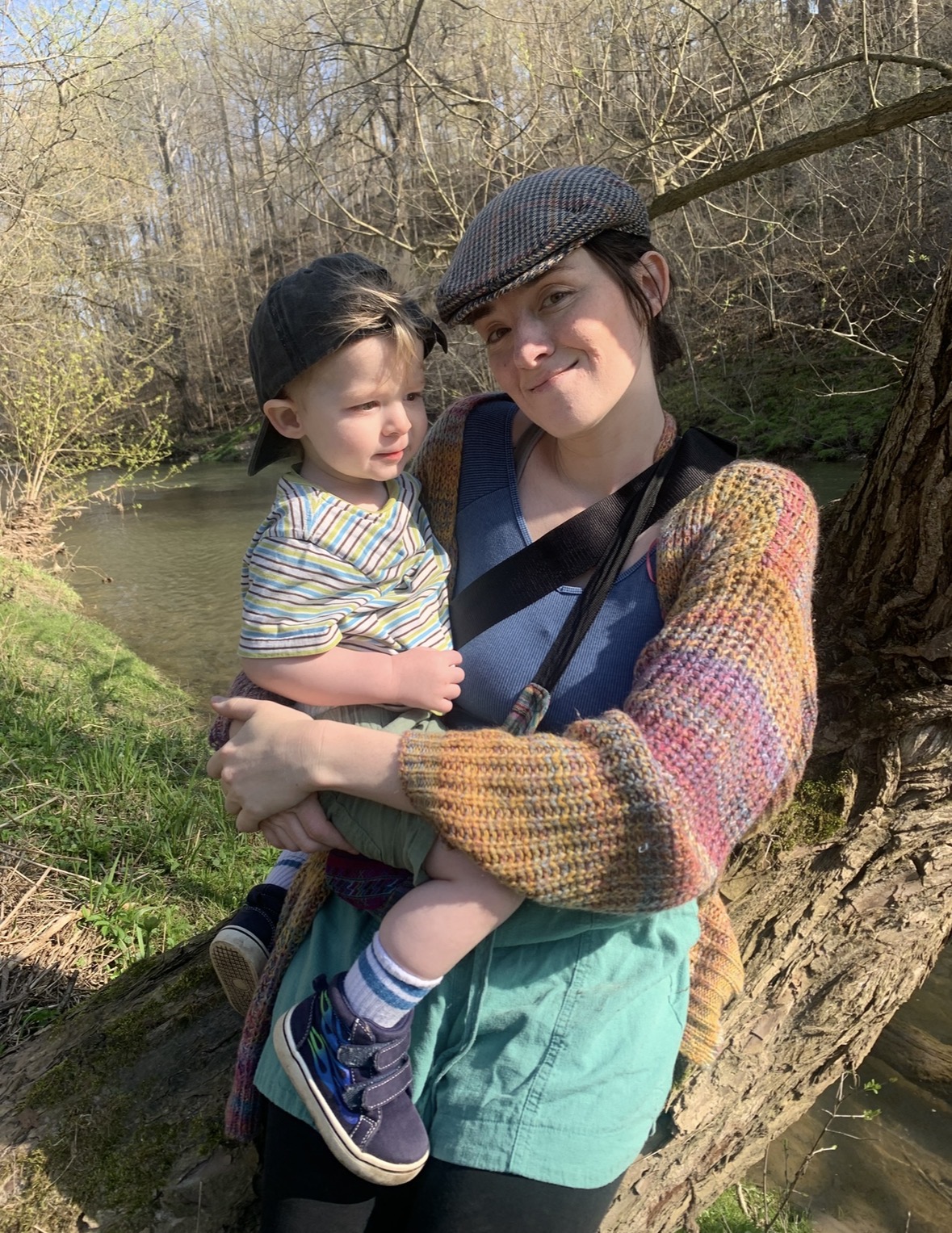 Lacey with her son Riley